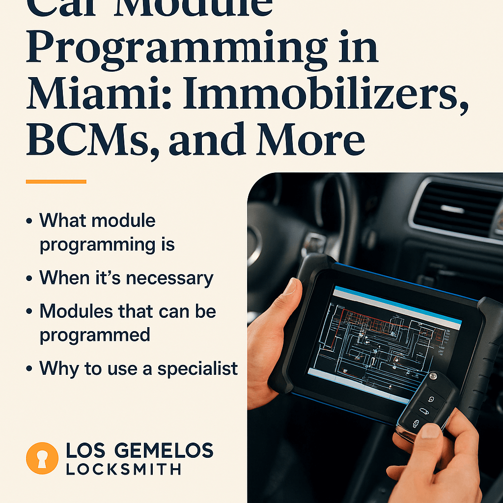 Car Module Programming in Miami